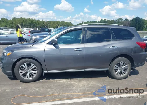 2017 Nissan Pathfinder S из США, поврежденный, VIN 5N1DR2MN7HC617989